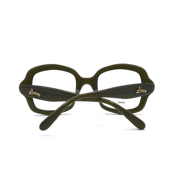 NEW LOEWE LW50066I 096 OLIVE GREEN WOMEN'S EYEGLASSES FRAME - Picture 8 of 10